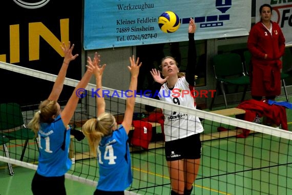 Volleyball Damen 3. Liga Süd SV Sinsheim gegen VC Wiesbaden-2 , 08.10.2016 (© Siegfried)